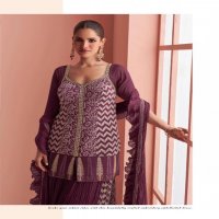 New Arrival! The Barkha Silk Plazzo Dress Set