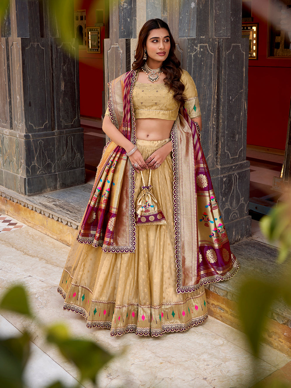 cream-color-simmer-organza-zari-weaving-work-with-lace-border-lehenga-choli-by-looknbook-art.jpg