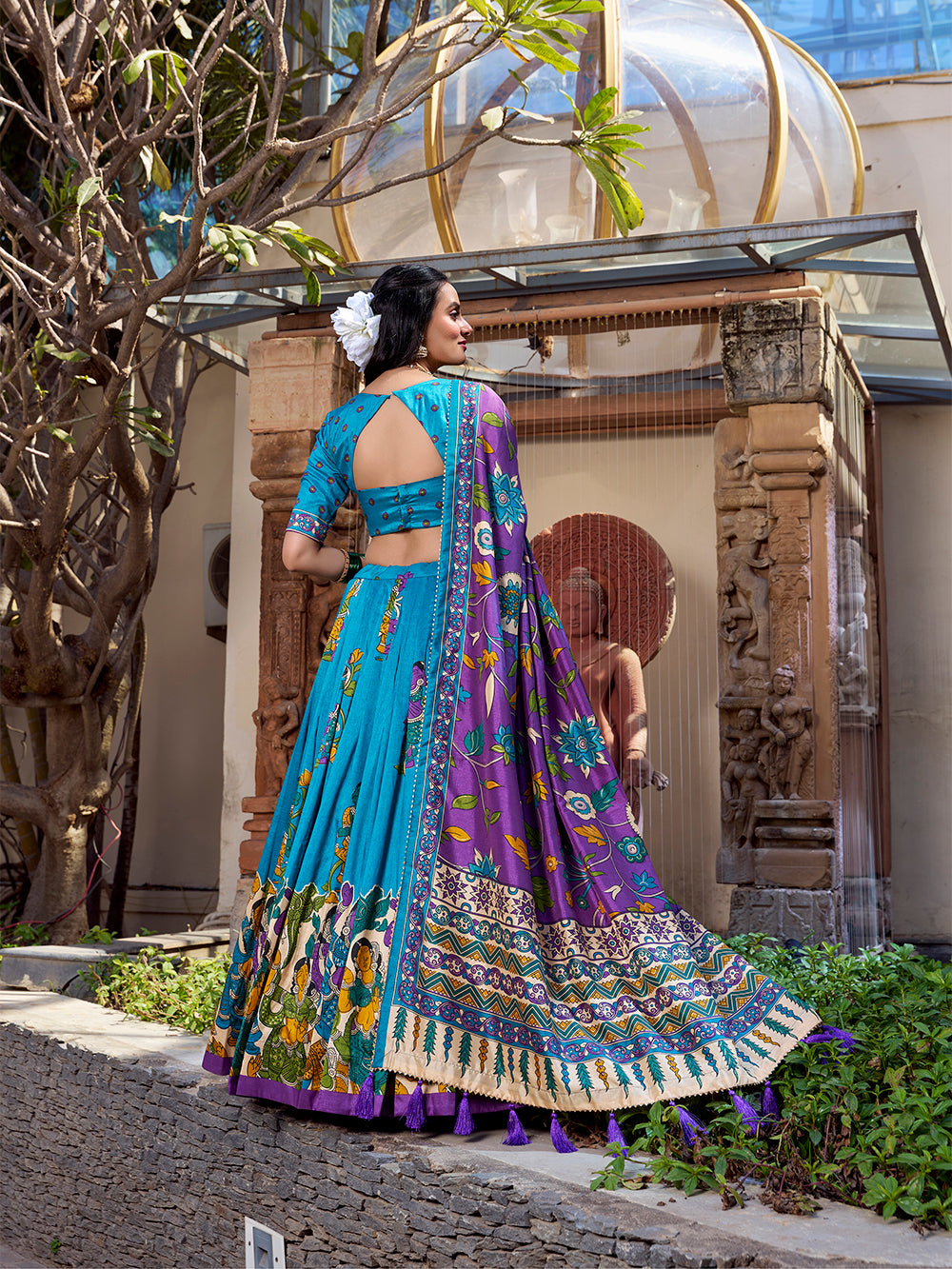 firozi-color-printed-with-foil-work-tussar-silk-lehenga-choli-by-looknbook-art_c0fa7e62-5775-446a-9715-a39afa8c785a.jpg