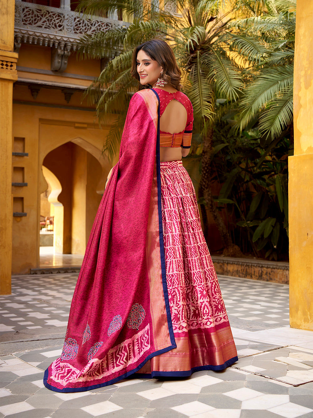 pooja-wear-dola-silk-with-zari-weaving-work-and-batik-printed-lehenga-choli-by-looknbook-art.jpg