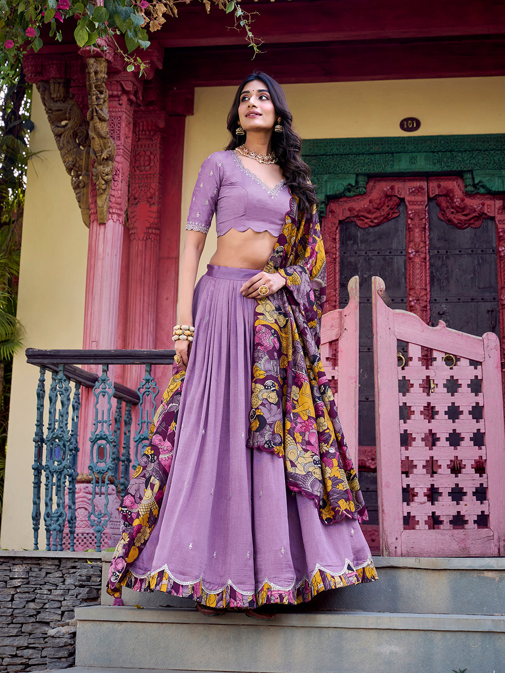 kalamkari-print-border-and-vichitra-silk-lavender-color-lehenga-xholi-by-looknbook-art.jpg