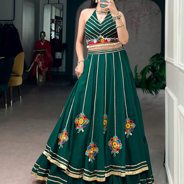 Navratri Wear Gamthi Work Choli