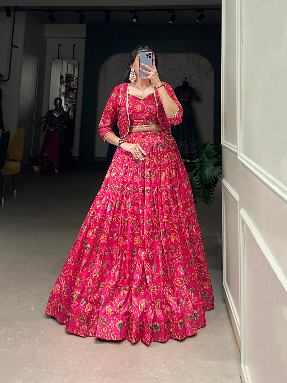 red-color-tusssar-silk-floral-printed-lehenga-choli-by-looknbok-art.jpg