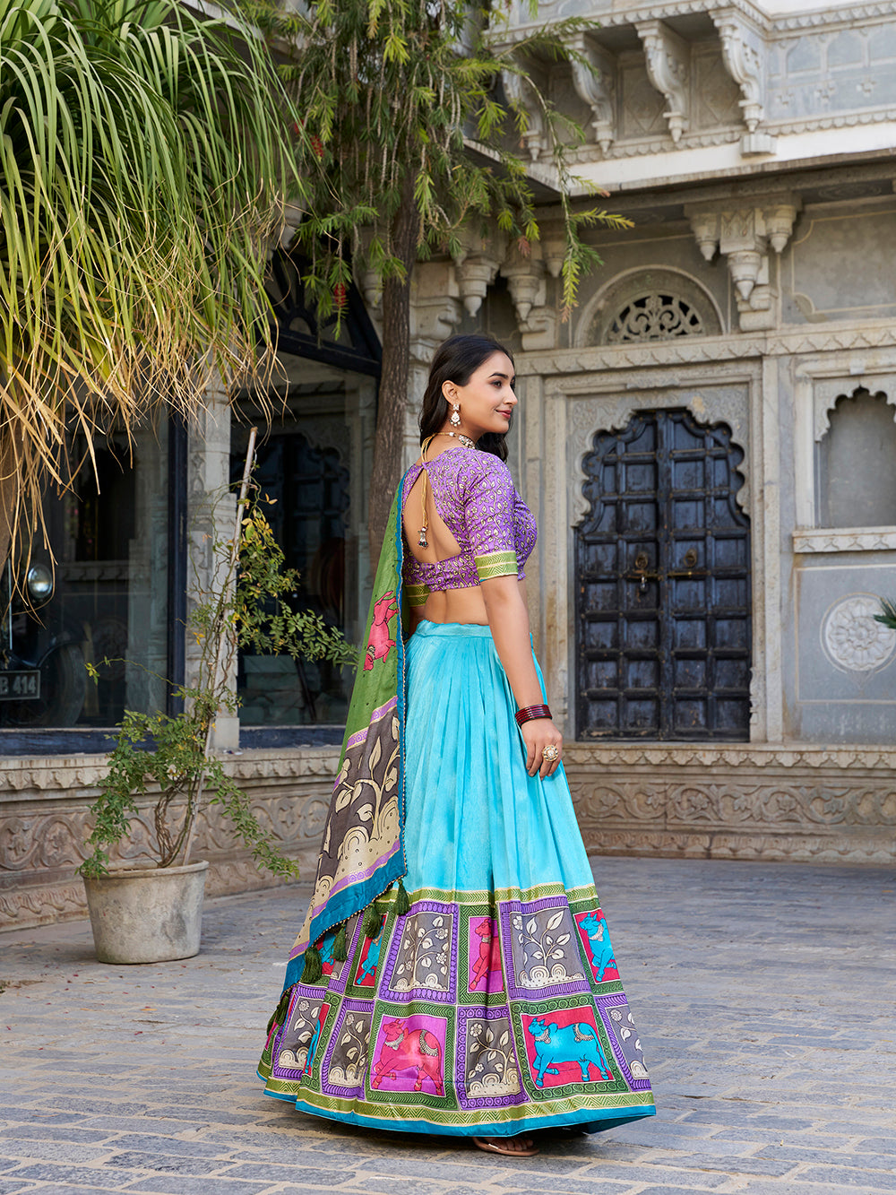 see-green-color-kalamkari-printed-with-tussar-silk-lehenga-choli-by-looknbook-art.jpg
