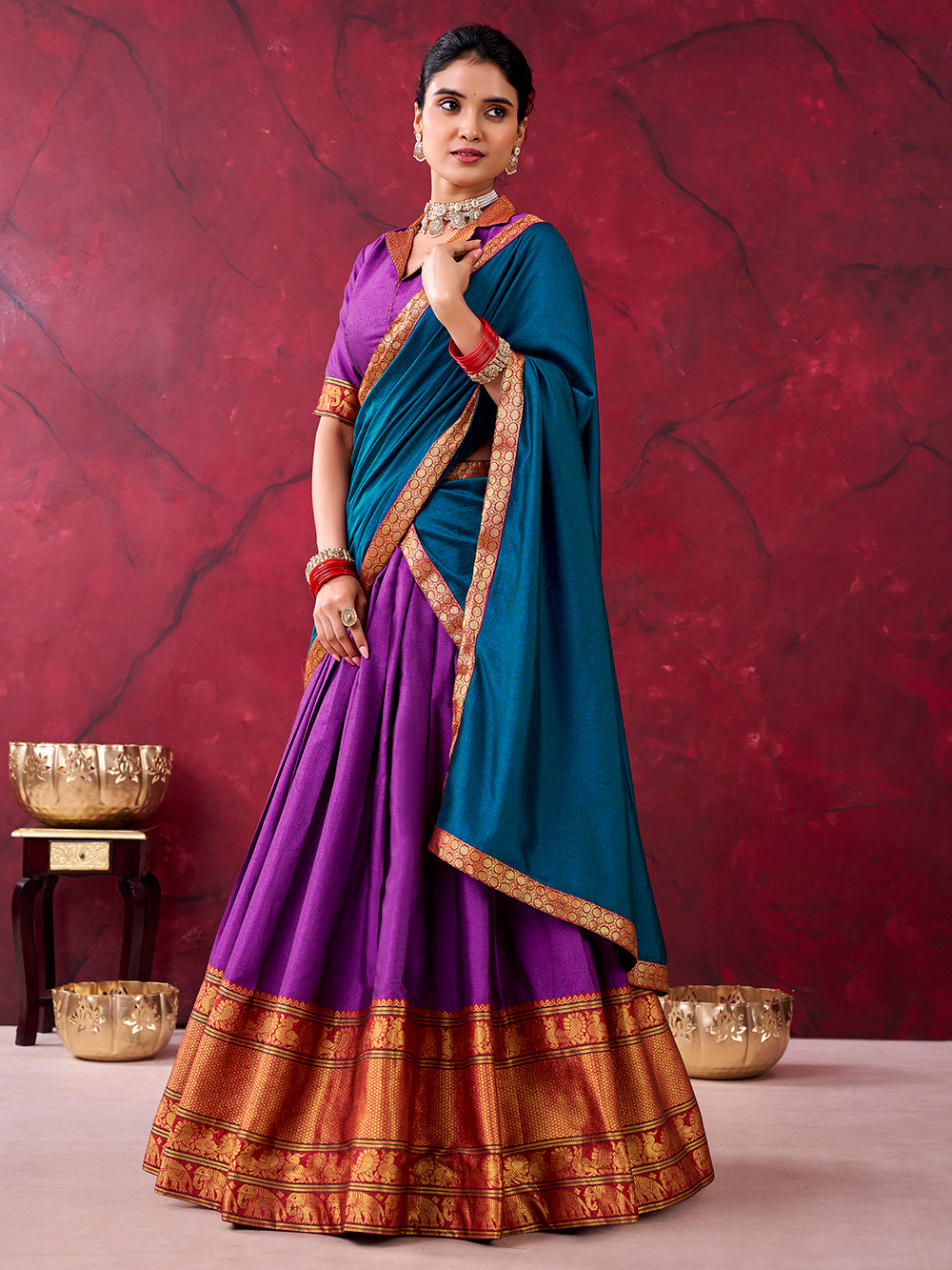 wedding-wear-cottton-with-zari-weaving-work-lehenga-choli-by-looknbook-art.jpg
